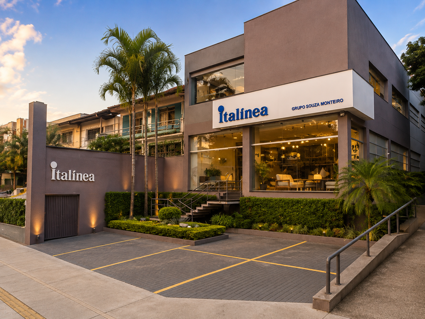 Showroom Italínea Ipiranga de móveis planejados em São Paulo