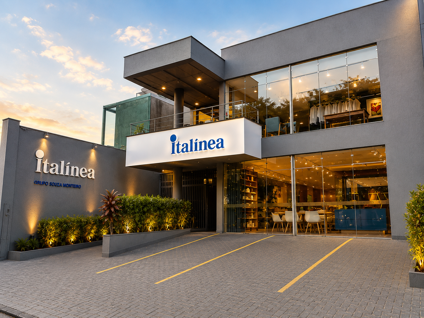 Showroom Italínea Mooca de móveis planejados em São Paulo