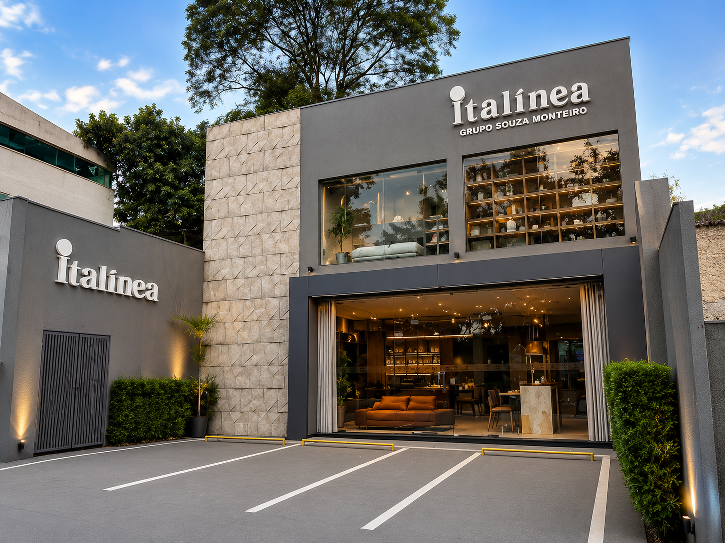Showroom Italínea Anália Franco de móveis planejados em São Paulo